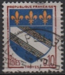 Stamps France -  Escudos, Troyes