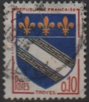 Stamps France -  Escudos, Troyes