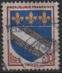 Stamps France -  Escudos, Troyes