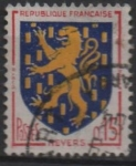 Sellos de Europa - Francia -  Escudos, Nevers