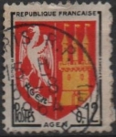 Stamps France -  Escudos, Scott Ahen