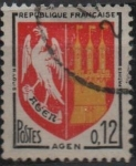 Stamps France -  Escudos, Scott Ahen