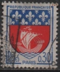 Stamps France -  Escudos, Paris