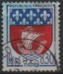 Sellos de Europa - Francia -  Escudos, Paris