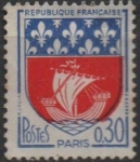 Sellos de Europa - Francia -  Escudos, Paris