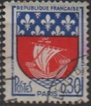 Sellos de Europa - Francia -  Escudos, Paris