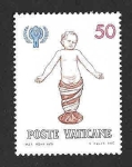 Stamps Vatican City -  664 - Año Internacional del Niño