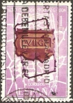 Stamps Spain -  1871 - XIX centº de la Legio VII Gémina. fundadora de León, plano de León