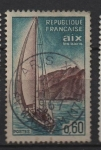 Sellos de Europa - Francia -  Aix-les-Bains, Sailboat