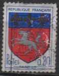 Sellos de Europa - Francia -  Escudos, Saint-Lo