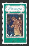 Stamps : America : Nicaragua :  1073 - 750 Aniversario de la Canonización de San Francisco de Asís