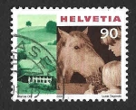 Stamps Switzerland -  1103 - Granja de Willisau