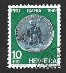 Sellos de Europa - Suiza -  B314 - Moneda