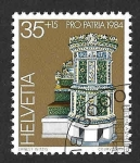 Stamps Switzerland -  B505 - Estufa de Azulejos