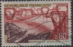 Sellos de Europa - Francia -  Vouglans Dan,Jura