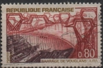 Stamps France -  Vouglans Dan,Jura