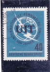 Stamps Germany -  Centenario de la Unión Internacional de Telecomunicaciones (UIT)