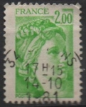 Stamps France -  Sabine