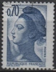 Stamps France -  Liberti