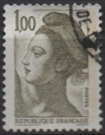 Stamps France -  Liberti