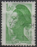 Stamps France -  Liberti