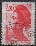 Stamps France -  Liberti