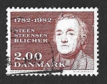 Stamps : Europe : Denmark :  727 - Steen Steensen Blicher