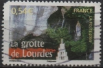 Sellos de Europa - Francia -  La Cueva d' Lourdes