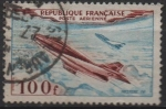 Stamps France -  Jet Avion Mystere