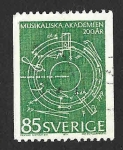 Stamps Sweden -  890 - Bicentenario de la Real Academia de la Música