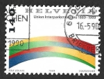 Stamps Switzerland -  855 - Centenario de la Unión Interparlamentaria