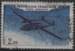 Stamps France -  Avion Noratlas