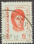 Stamps Argentina -  General San Martin