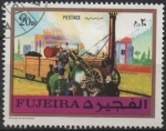 Sellos de Asia - Emiratos �rabes Unidos -  Locomotoras Antiguas