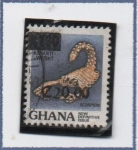 Stamps Ghana -  Escorpion