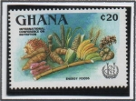 Stamps Ghana -  Conferencia d' Nutricion ROMA; Alimentos Energeticos