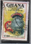 Stamps Ghana -  XXV aniv d' Otumeuo Ware II rey d' l' Asnanti