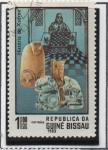 Stamps Guinea Bissau -  Historia d' Ajedrez