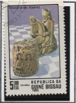 Stamps Guinea Bissau -  Historia d' Ajedrez