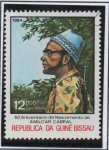 Stamps Guinea Bissau -  60 Anv. Nacimiento d' Amicar Cabral, En Combate