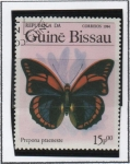 Stamps Guinea Bissau -  Mariposas, Prepona Praeneste