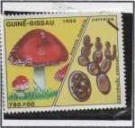 Sellos del Mundo : Africa : Guinea_Bissau : Hogos, Amanita muscarina