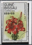 Stamps Guinea Bissau -  Lirios, Enchantment