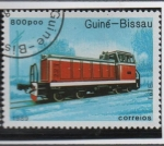 Stamps Guinea Bissau -  Tranvias, 