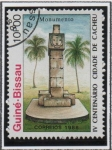 Stamps Guinea Bissau -  IV Centenario d' l' Ciudad d' Cacheu, Monumento