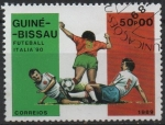 Stamps Guinea Bissau -  Championships Italia, Jugadas