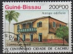 Sellos de Africa - Guinea Bissau -  IV Centenario d' l' Ciudad d' Cacheu, Antiguo edificio