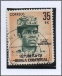 Stamps Equatorial Guinea -  Mártires d' l' Independencia Obiang Ngema