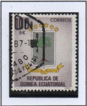 Stamps Equatorial Guinea -  Mártires d' l' Independencia, Escudo d' Armas