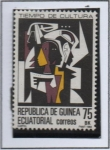 Stamps Equatorial Guinea -  Woob-Carved Figuras, Poster